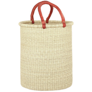 Johari Tall Basket with Two Handles